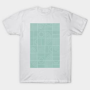 My Favorite Geometric Patterns No.25 - Light Blue T-Shirt